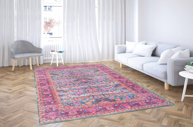 فرش رنگین مهر - فرشینه و فرش مدرن کد M136