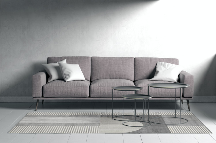 فرش هندسه نوین - فرشینه و فرش مدرن کد M244