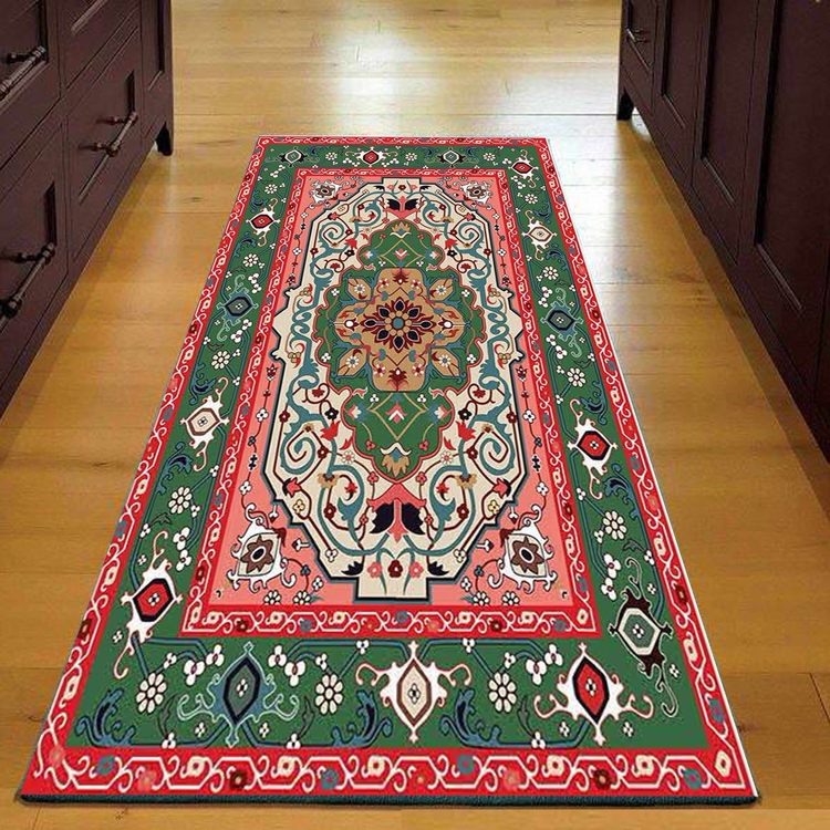 فرش راهرویی زمردین مهر - فرشینه و فرش چاپی کد R103